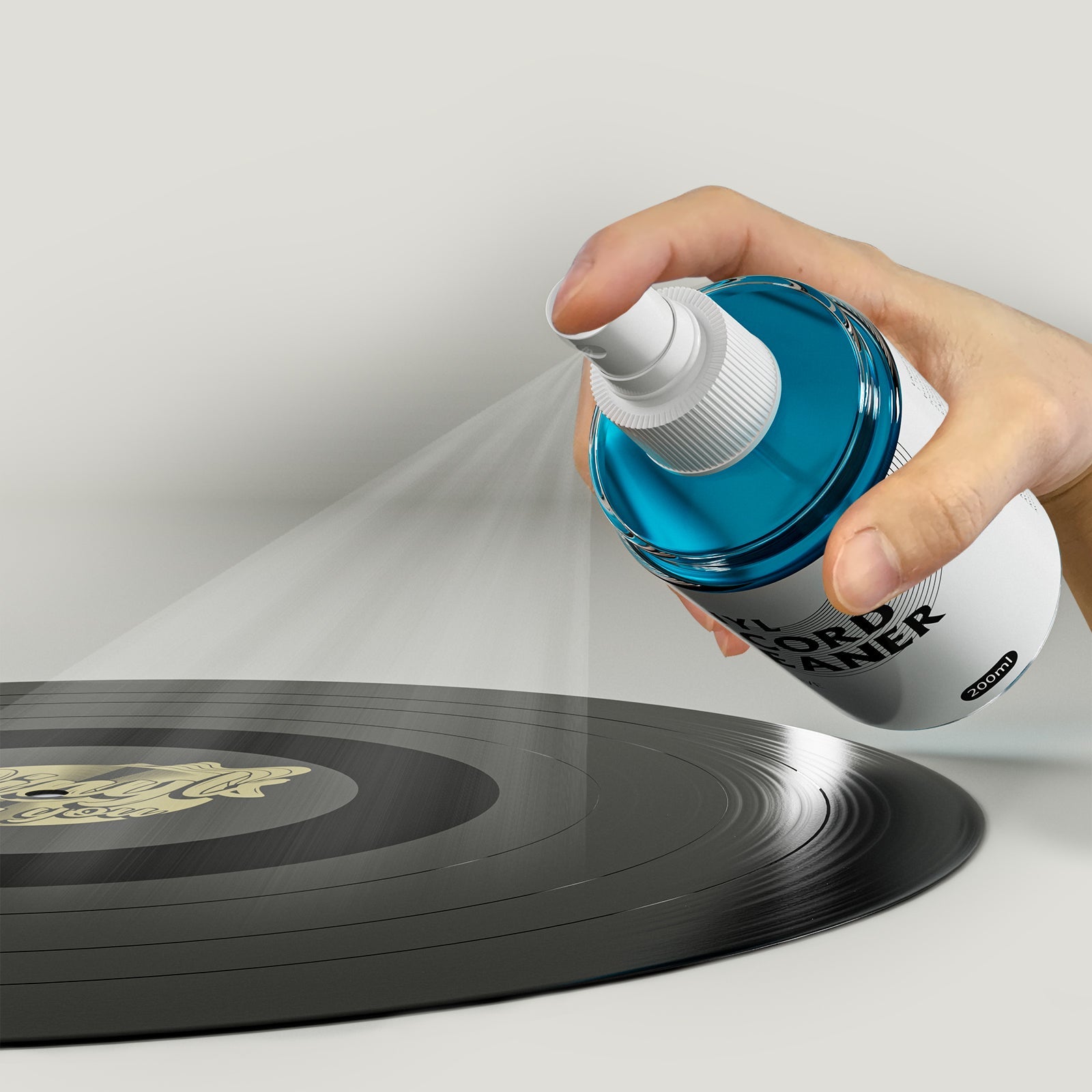 Vinyl Record Cleaner Dust Removal Anti-Static Cleaning Solution
