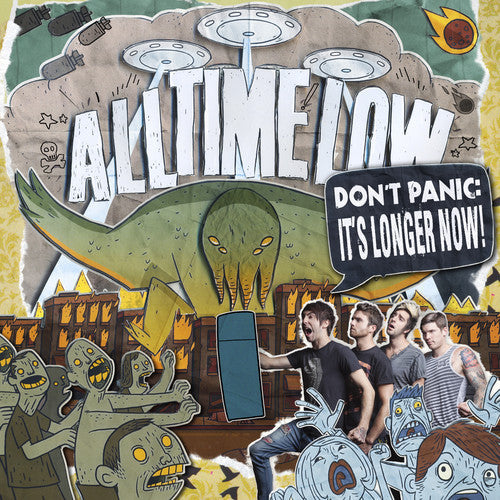 All Time Low: Don't Panic: It's Longer Now - Orange {Vinyl LP}
