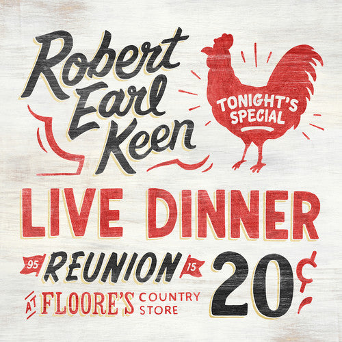 Robert Earl Keen: Live Dinner Reunion {Vinyl LP}