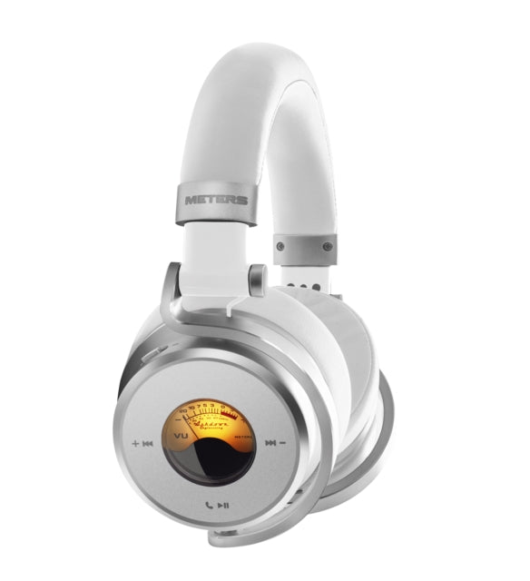 Meters OV-1-B Connect White Wireless Bluetooth Headphones