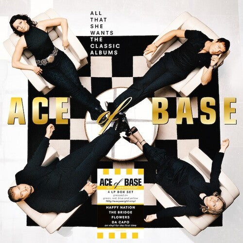 Ace of Base: All That She Wants: The Classic Albums [180-Gram Green, Red, Blue & Yellow Colored Vinyl] {Vinyl LP}