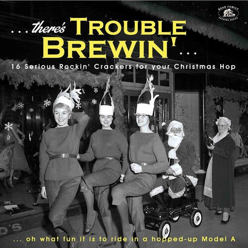 Various Artists: There's Trouble Brewin': 16 Serious Rocki' Crackers For Your Christmas Hop (Various Artists) {Vinyl LP}