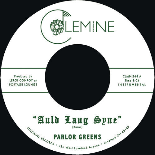 Parlor Greens: Auld Lang Syne / Everyday Will Be Like a Holiday {Vinyl LP}