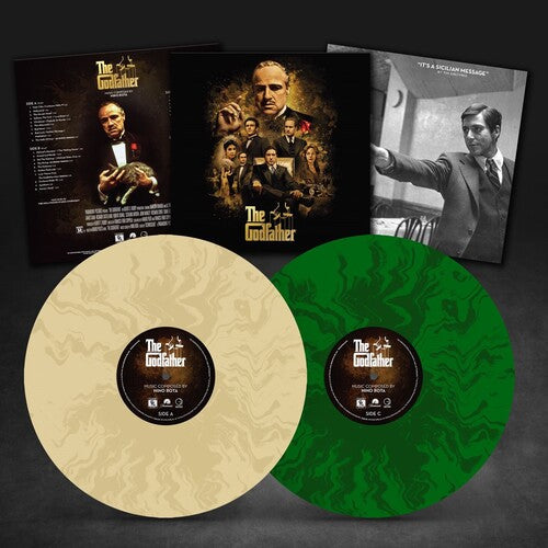 Nino Rota: The Godfather (Original Soundtrack) Green/Cream {Vinyl LP}